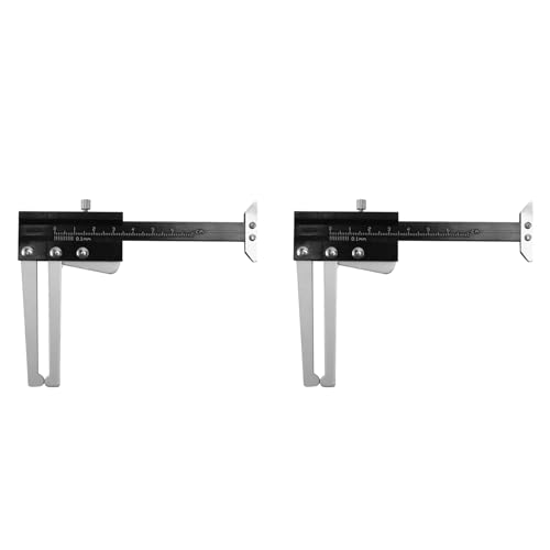 LOLPALONE 2 x Bremsrotordickenmessgerät für eine Scheibe 0 – 60 mm Messgerät zur Messung des Mikrometers LOLPALONE 2 x Bremsrotordickenmessgerät für eine Scheibe 0 – 60 mm Messgerät zur Messung des Mikrometers von LOLPALONE
