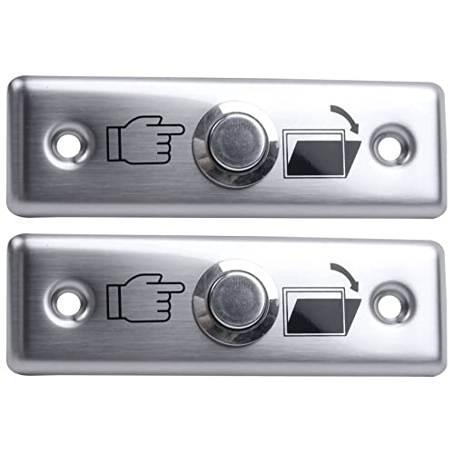 LOLPALONE 2 x Tür aus Stahl Release Ausgang Push Button Home Switch Teil von Access Control M1L3 LOLPALONE 2 x Tür aus Stahl Release Ausgang Push Button Home Switch Teil von Access Control M1L3 von LOLPALONE