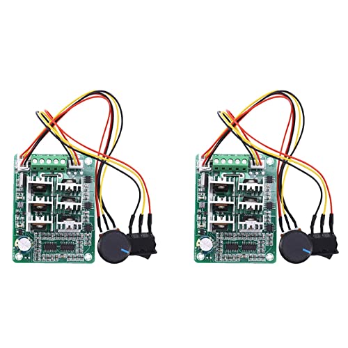 LOLPALONE 2X BLDC Drei Phasen Bürstenlos Sensorlos Motor Controller BL01 15A Heftige Lüfter Modulation DC5V6V9V12V36V Vorwärts und Rückwärts von LOLPALONE