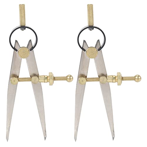 LOLPALONE 2X Rotierendes Hand Werkzeug DIY FlüGel Teiler Verstellbarer Stahl Machen von LOLPALONE