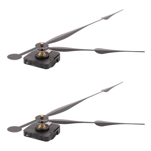 LOLPALONE 2er-Set Uhrwerk 'Quarzuhr mit hohem Drehmoment von 23 mm mit langen Zeigern einer 12-Zoll-Gabel LOLPALONE 2er-Set Uhrwerk 'Quarzuhr mit hohem Drehmoment von 23 mm mit langen Zeigern einer 12-Zoll-Gabel von LOLPALONE