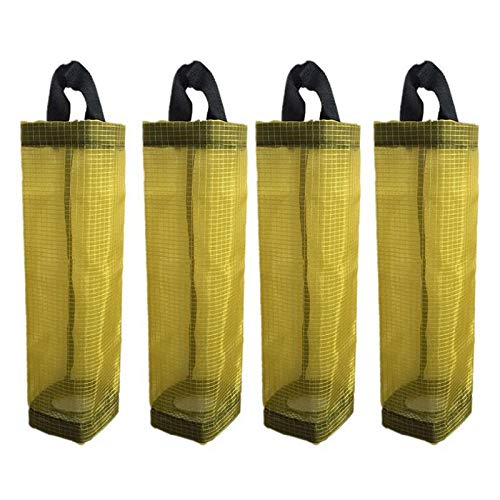 LOLPALONE 4 Pack Einkaufs TüTen Halter Wand Halterung Aufbewahrungs Haus KüChe Organizer Mesh Tuch Tasche -Gelb LOLPALONE 4 Pack Einkaufs TüTen Halter Wand Halterung Aufbewahrungs Haus KüChe Organizer Mesh Tuch Tasche -Gelb von LOLPALONE