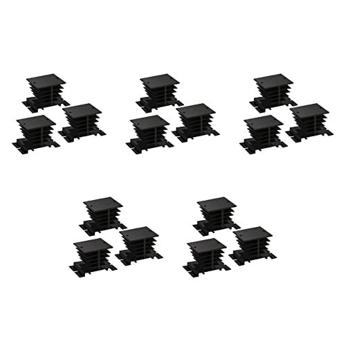 LOLPALONE 5 x State Schale, 3 Stück Aluminium Heizkörper PID Temperaturregler für Status Halterung und SSR Heizkörper Modul Schwarz für SSR-10 LOLPALONE 5 x State Schale, 3 Stück Aluminium Heizkörper PID Temperaturregler für Status Halterung und SSR Heizkörper Modul Schwarz für SSR-10 von LOLPALONE