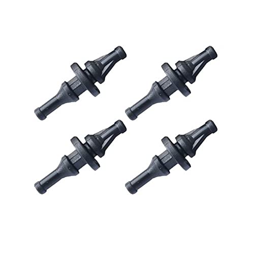 LOLPALONE 50 StüCk Computerkomponenten PC-GehäUse LüFter Befestigungsstift Anti-Noise Vibration Gummischrauben Anti-Vibrations-StoßDäMpfung von LOLPALONE