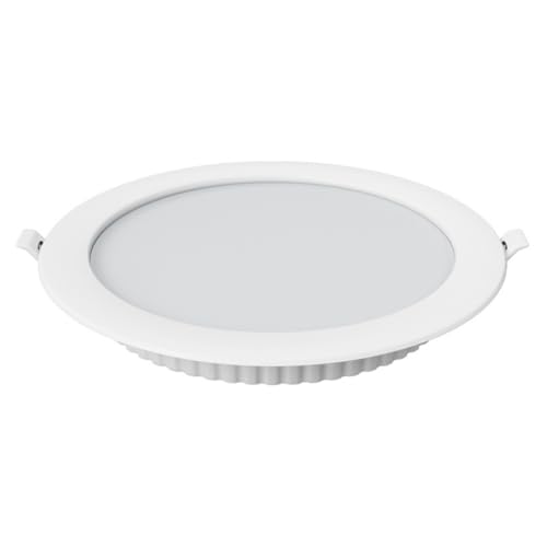 LOLPALONE 6PCS LED Einbaustrahler 8 Zoll 20W Ultra-Slim LED Einbaustrahler Deckenstrahler Warmweiß von LOLPALONE