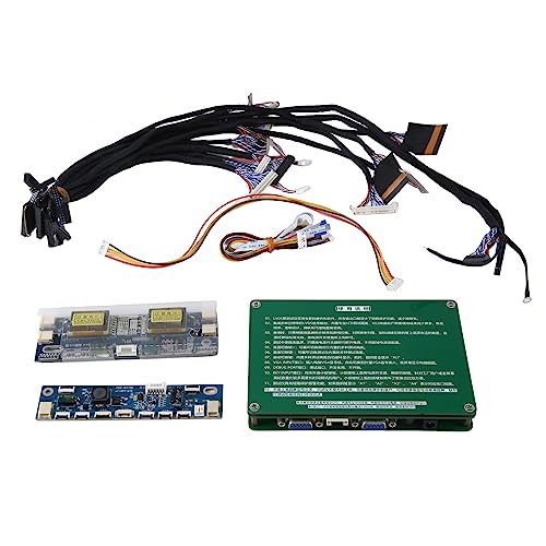 LOLPALONE Laptop-/Computer-TV-/LCD-LED-Testwerkzeug-Set, Panel-Tester-Set, LED-Testbildschirm-Tester-Kit für Reparatur-Bildschirm, Display mit 14-teiligem LVDS-Kabel von LOLPALONE