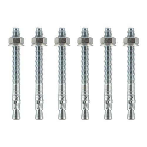 LOLYSIC 60 Stück Bolzenanker,M10x110MM,verzinkter Schwerlastanker,Bolzen,Blitzanker,inkl,Mutter & Unterlegscheibe LOLYSIC 60 Stück Bolzenanker,M10x110MM,verzinkter Schwerlastanker,Bolzen,Blitzanker,inkl,Mutter & Unterlegscheibe von LOLYSIC