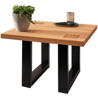 Lomadox - Couchtisch 70x70 cm in massiver Buche geölt WINCHESTER-69 von LOMADOX