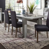 Esstisch 180-260cm in Haveleiche Optik GRONAU-55 ausziehbar BxHxT: 180-260x76x90cm von LOMADOX