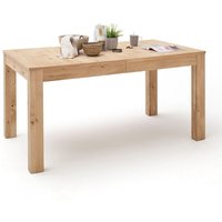 Esszimmer Esstisch SAMARA-05 Massivholz-Tisch aus Asteiche Bianco massiv - b/h/t: 160/77/90cm - braun von LOMADOX