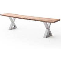 Esszimmer Sitzbank mit 160 cm Breite, Akazie massiv, natur lackiert - COSENZA-06 Esszimmer Sitzbank mit 160 cm Breite, Akazie massiv, natur lackiert - COSENZA-06 von LOMADOX