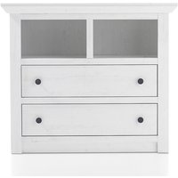 Flur-Kommode WINGST-61 im klassischen Landhaus Stil Dekor Pinie weiß Nb. b/h/t ca. 105x90x45cm Flur-Kommode WINGST-61 im klassischen Landhaus Stil Dekor Pinie weiß Nb. b/h/t ca. 105x90x45cm von LOMADOX