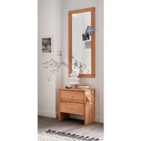 Flurmöbel Set Kommode Spiegel Buche massiv CUENCA-137 - braun von LOMADOX