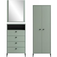 Garderoben Set inkl. Schuhschrank JULBACH-80 in Pistazie, b/h/t: ca. 135,4/185,5/33,05 cm Garderoben Set inkl. Schuhschrank JULBACH-80 in Pistazie, b/h/t: ca. 135,4/185,5/33,05 cm von LOMADOX