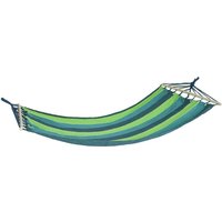 Hängematte GARDA-120 in blau/grün, b/t: ca. 100/280 cm von LOMADOX