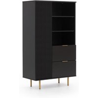 Highboard in matt schwarz NADOR-132 Highboard in matt schwarz NADOR-132 von LOMADOX