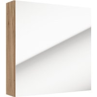 Lomadox - Badezimmer Spiegelschrank 60 cm LUCCA-107 in Eiche Nb., b/h/t: ca. 60/60/15 cm von LOMADOX