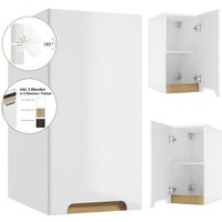 Lomadox - Badezimmer Unterschrank Hängeschrank drehbar um 180° SOFIA-107 in weiß, Hochglanz lackiert, b/h/t: 30/60/45 cm Lomadox - Badezimmer Unterschrank Hängeschrank drehbar um 180° SOFIA-107 in weiß, Hochglanz lackiert, b/h/t: 30/60/45 cm von LOMADOX