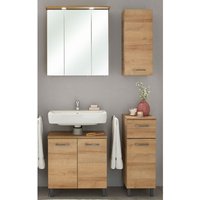 Lomadox - Badkombination 4-tlg. RECIFE-66 mit Spiegelschrank und Waschbecken-Unterschrank - b/h/t: 105/200/33cm Lomadox - Badkombination 4-tlg. RECIFE-66 mit Spiegelschrank und Waschbecken-Unterschrank - b/h/t: 105/200/33cm von LOMADOX
