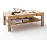 Couchtisch SAMARA-05 Wohnzimmer-Tisch aus Asteiche Bianco massiv - b/h/t: 117/42/65cm von LOMADOX