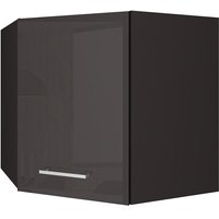 Lomadox - Eck-Küchen-Hängeschrank 60x60 MARANELLO-03 Anthrazit Hochglanz Breite 60 cm Lomadox - Eck-Küchen-Hängeschrank 60x60 MARANELLO-03 Anthrazit Hochglanz Breite 60 cm von LOMADOX