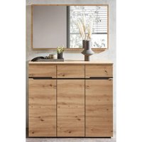 Lomadox - Garderoben 2er Set MANRESA-36 in Artisan Eiche Nb. mit Graphit b/h/t: ca. 120/190/38 cm Lomadox - Garderoben 2er Set MANRESA-36 in Artisan Eiche Nb. mit Graphit b/h/t: ca. 120/190/38 cm von LOMADOX