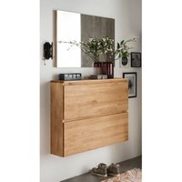 Lomadox - Garderoben Set Eiche massiv geölt SALACH-64, inkl. Spiegel mit Beleuchtung Lomadox - Garderoben Set Eiche massiv geölt SALACH-64, inkl. Spiegel mit Beleuchtung von LOMADOX