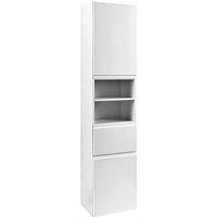 Lomadox - Hochschrank COMO-03, Hochglanz weiß, b x h x t ca.: 40 x 180 x 35cm Lomadox - Hochschrank COMO-03, Hochglanz weiß, b x h x t ca.: 40 x 180 x 35cm von LOMADOX