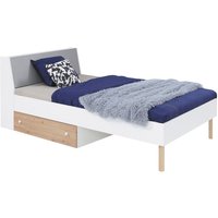 Lomadox - Jugendbett 120x200cm in weiß mit Eiche und grau FAIRFAX-133 Lomadox - Jugendbett 120x200cm in weiß mit Eiche und grau FAIRFAX-133 von LOMADOX