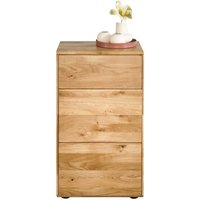 Lomadox - Kommode 51 cm breit modern in massiver geölter Eiche KALAMARIA-69 von LOMADOX