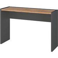 Lomadox - Schlafzimmer-Schminktisch mit 120cm Breite in Anthrazit mit Eiche - CRISP-61 von LOMADOX