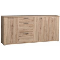 Sideboard MONTREAL-01 Sanremo Eiche, b x h x t: ca. 192 x 88 x 40 cm von LOMADOX