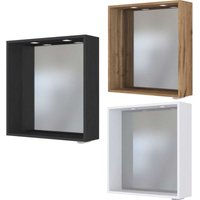 Lomadox - Spiegelpaneel mit Touch led Einbauleuchten TAREE-03 in matt weiß von LOMADOX