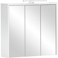 Spiegelschrank mit LED-Beleuchtung in weiß PROVIDENCE-80 Spiegelschrank mit LED-Beleuchtung in weiß PROVIDENCE-80 von LOMADOX