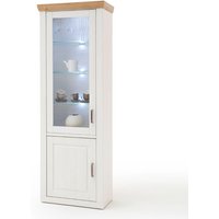 Vitrine im Landhaus-Design BRASILIA-05 in Pinie Aurelio & Grandson Oak. Nb. - b/h/t: 73/210/40cm Vitrine im Landhaus-Design BRASILIA-05 in Pinie Aurelio & Grandson Oak. Nb. - b/h/t: 73/210/40cm von LOMADOX