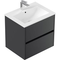 Lomadox - Waschtisch 60 cm in graphit matt LIVIGNO-02 Lomadox - Waschtisch 60 cm in graphit matt LIVIGNO-02 von LOMADOX