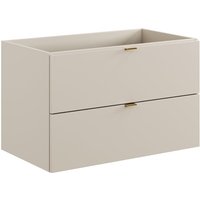 Waschtischunterschrank 80cm in kaschmir matt DURANGO-56 von LOMADOX