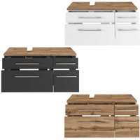 Lomadox - Waschtischunterschrank 90 cm, Siphonausschnitt Links TAREE-03 in matt grau Lomadox - Waschtischunterschrank 90 cm, Siphonausschnitt Links TAREE-03 in matt grau von LOMADOX