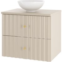 Lomadox - Waschtischunterschrank mit Waschbecken 60 cm breit in kaschmir AQUINO-140 Lomadox - Waschtischunterschrank mit Waschbecken 60 cm breit in kaschmir AQUINO-140 von LOMADOX