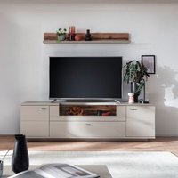 Lomadox - Wohnwand grau LIEZEN-05 modern in Eiche 2-teilig mit Fernsehschrank Lomadox - Wohnwand grau LIEZEN-05 modern in Eiche 2-teilig mit Fernsehschrank von LOMADOX