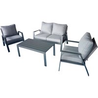 Lounge-Set GARDA-120 in anthrazit - anthrazit von LOMADOX