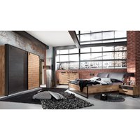 Schlafzimmer Set 5-tlg. DAVENPORT-43 mit Bett 160x200 in Eiche von LOMADOX
