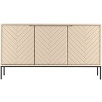 Sideboard 151 cm breit modern in kaschmir mit gefräster Front ANGERA-140 Sideboard 151 cm breit modern in kaschmir mit gefräster Front ANGERA-140 von LOMADOX