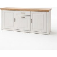 Sideboard BRASILIA-05 Wohnzimmer-Schrank Landhaus-Stil in Pinie Aurelio Nb. mit Kranz-Deckplatte - b/h/t: 183/85/50cm Sideboard BRASILIA-05 Wohnzimmer-Schrank Landhaus-Stil in Pinie Aurelio Nb. mit Kranz-Deckplatte - b/h/t: 183/85/50cm von LOMADOX