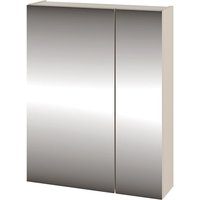Spiegelschrank 60 cm breit in kaschmir AQUINO-140 von LOMADOX