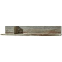 Lomadox - Wandbord Vintage Driftwood Braun BRANSON-36, b/h/t ca. 130/20/22 cm - braun von LOMADOX