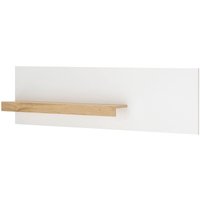 Wandpaneel, 140cm breit, weiß mit Eiche, CRISP-61 Wandpaneel, 140cm breit, weiß mit Eiche, CRISP-61 von LOMADOX