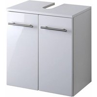 Waschbeckenschrank UDINE-03, Hochglanz weiß, B x H x T ca.: 50 x 53 x 34cm Waschbeckenschrank UDINE-03, Hochglanz weiß, B x H x T ca.: 50 x 53 x 34cm von LOMADOX