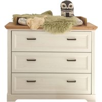 Wickelkommode, umbaubar zu Kommode, Landhausstil, Pine weiß mit Eiche JASPER-78 Wickelkommode, umbaubar zu Kommode, Landhausstil, Pine weiß mit Eiche JASPER-78 von LOMADOX
