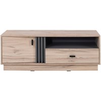 Wohnzimmer-Lowboard 125 cm breit in Eiche Nb. mit 1 Tür, 1 Schublade ANTIGUA-133 Wohnzimmer-Lowboard 125 cm breit in Eiche Nb. mit 1 Tür, 1 Schublade ANTIGUA-133 von LOMADOX